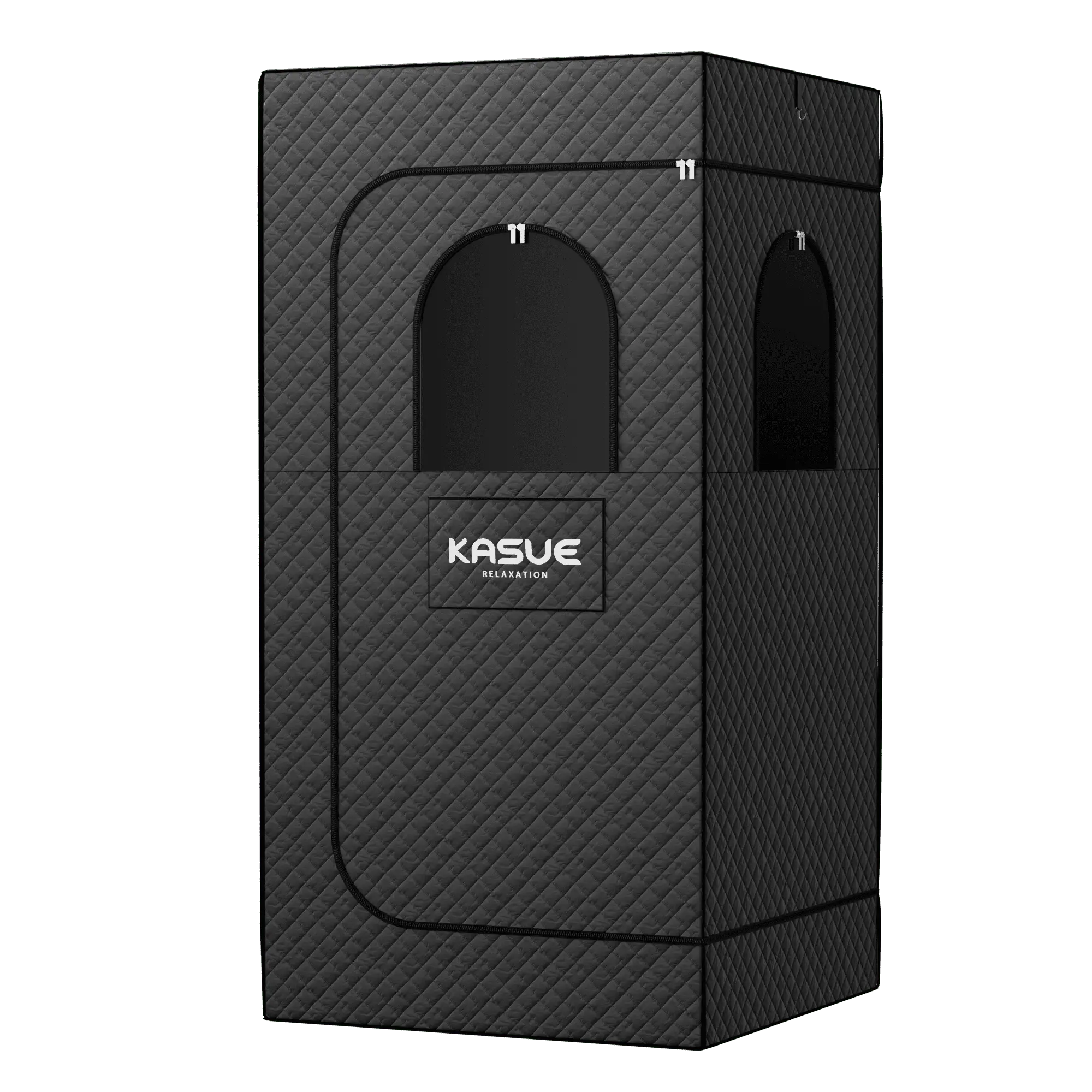 KASUE Sauna Box setup in backyard