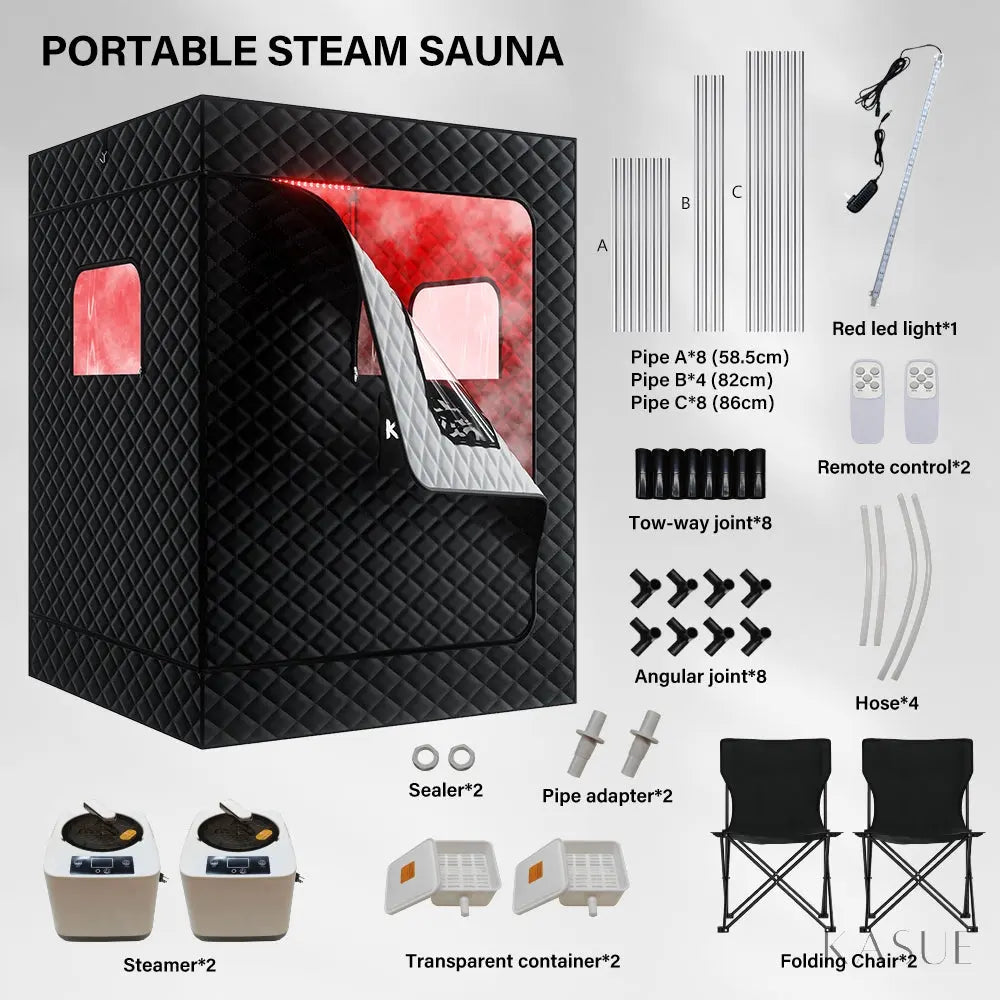 Kasue 2 Person Sauna Box KASUE