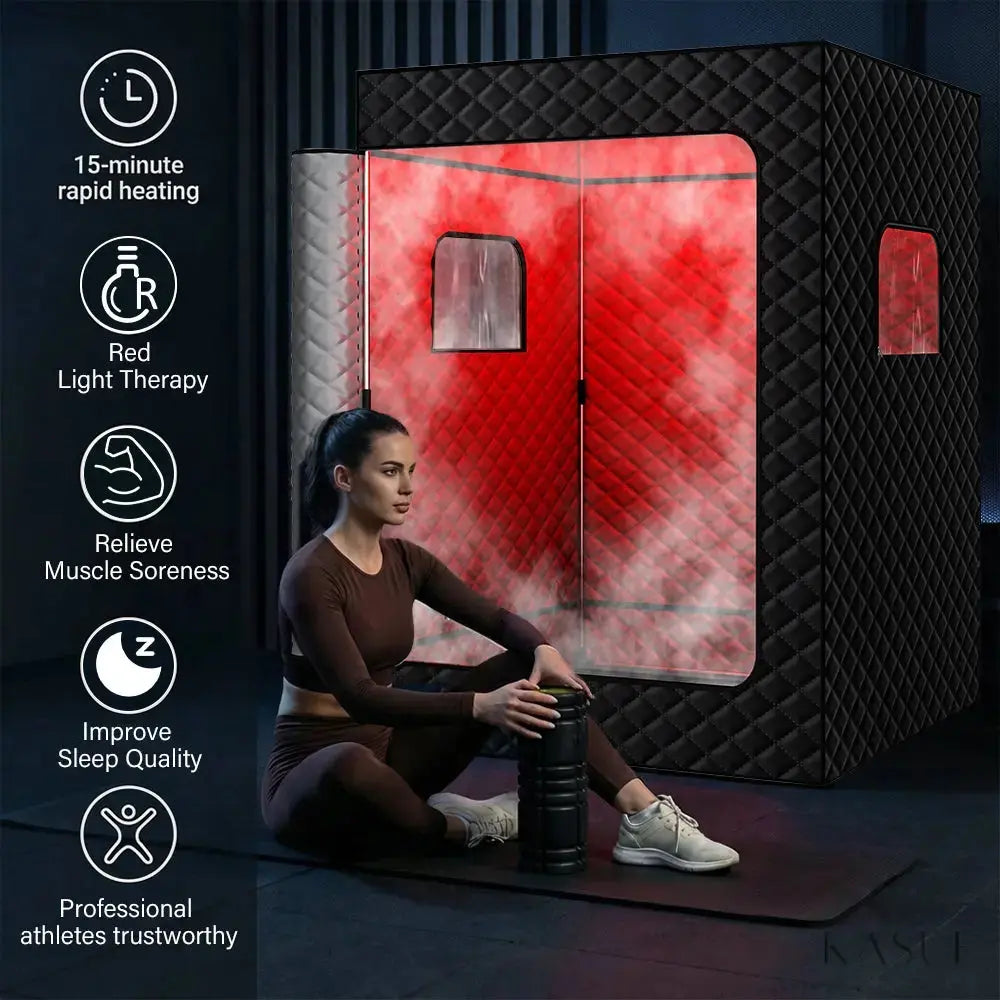 KASUE sauna box built-in pouch