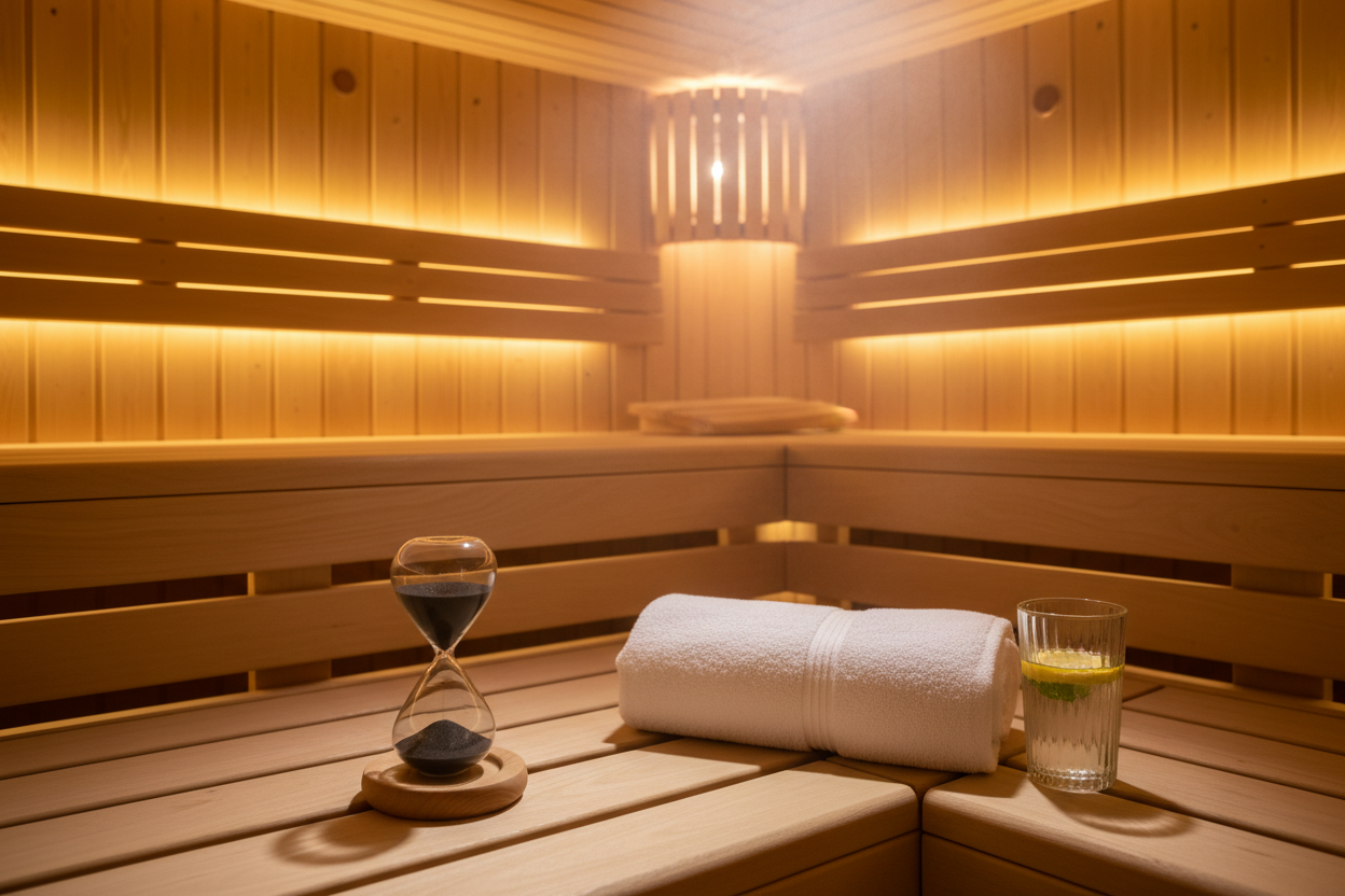 How Long Should You Stay in a Sauna or Steam Room? Safe Duration Guide 2026 Kasue Sauna