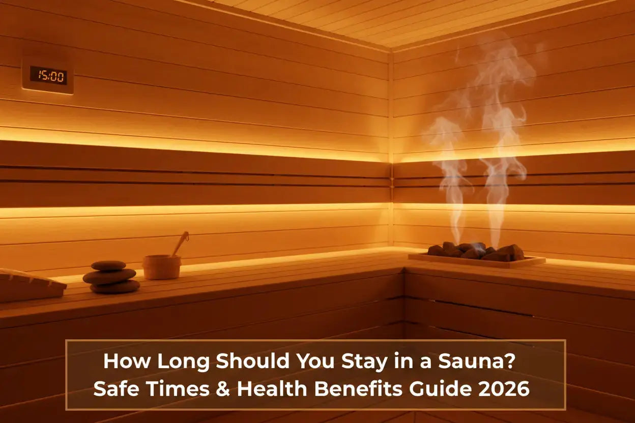 How Long Should You Stay in a Sauna? Safe Times & Health Benefits Guide 2026 Kasue Sauna