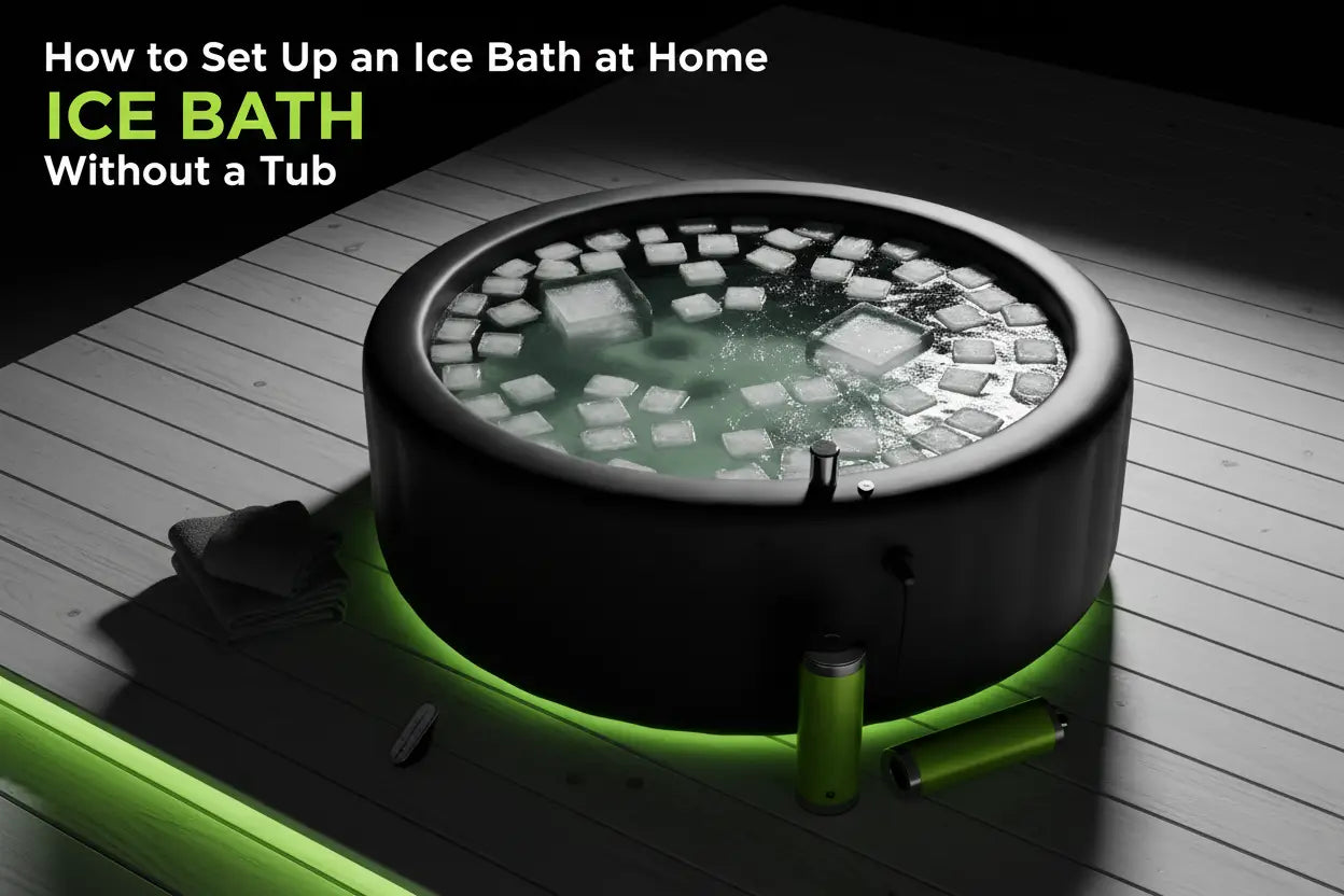 How to Set Up an Ice Bath at Home Without a Tub
